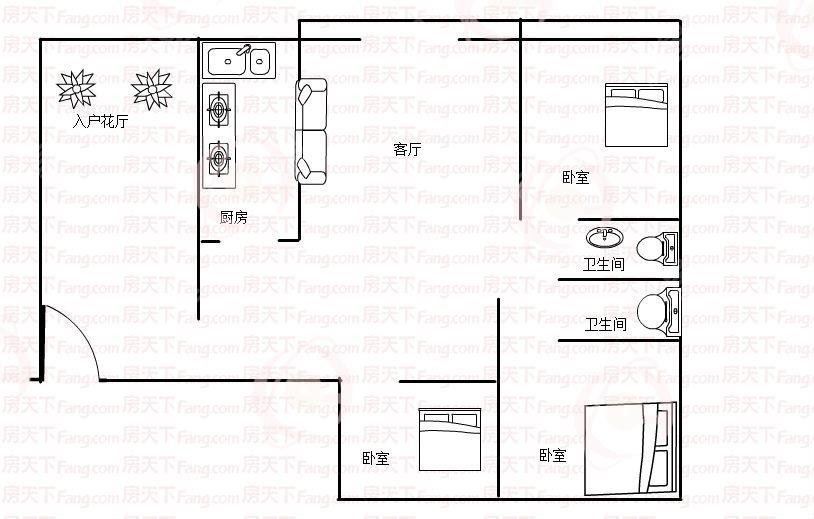 润城二区户型图