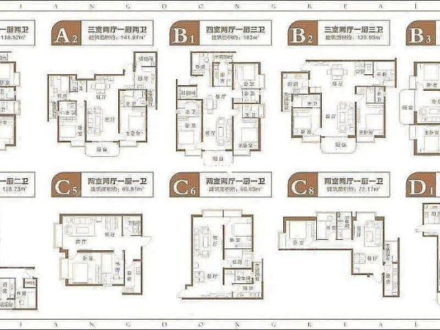 德润朗悦湾户型图