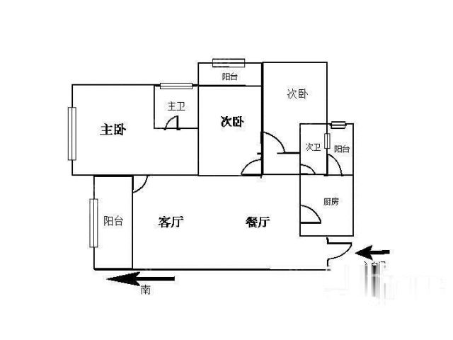 时代俊园(金盾俊园)户型图