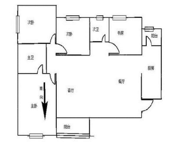 时代俊园(金盾俊园)户型图