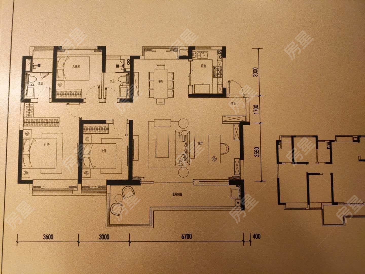 蓝光花田国际户型图