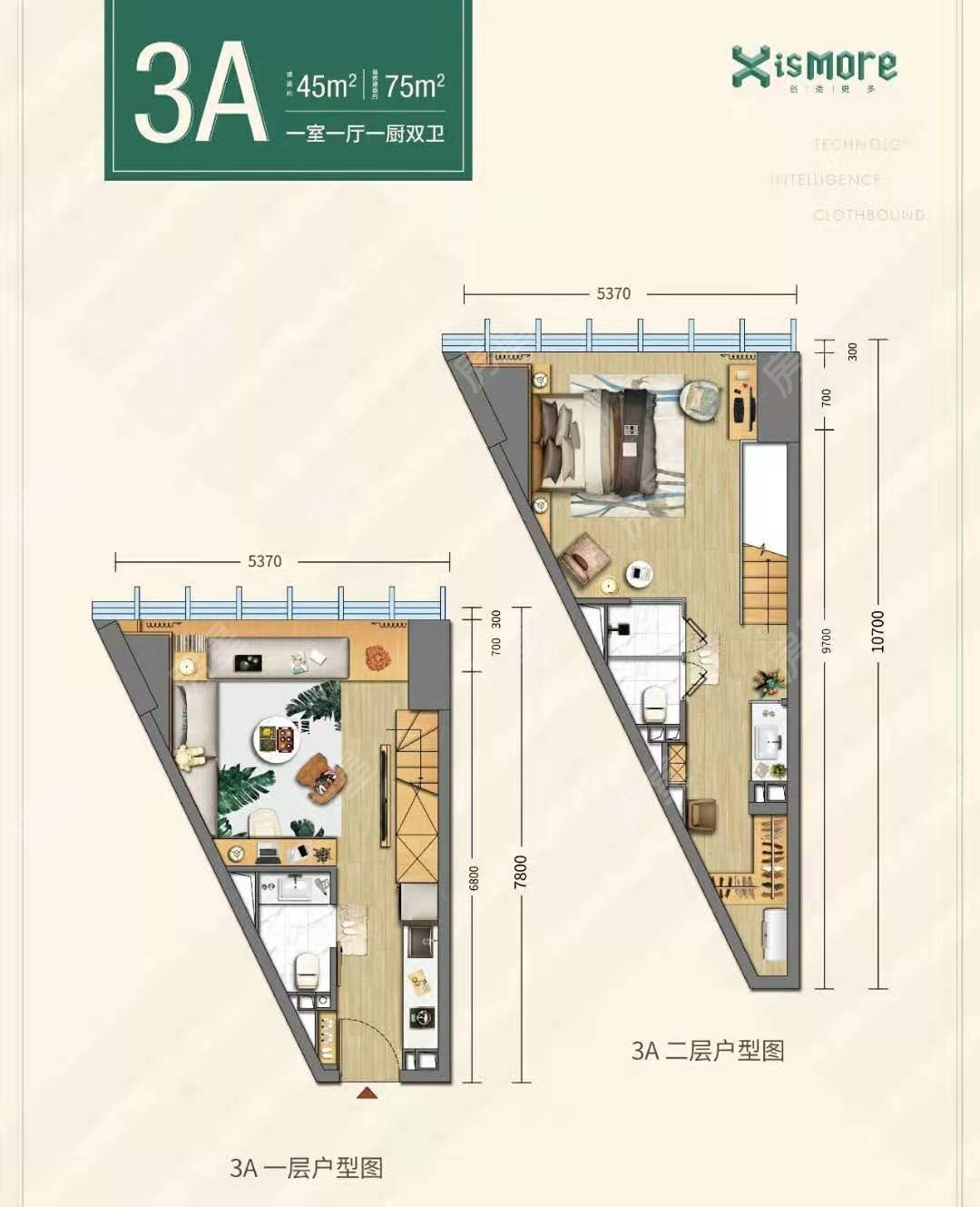 润城第五大道户型图