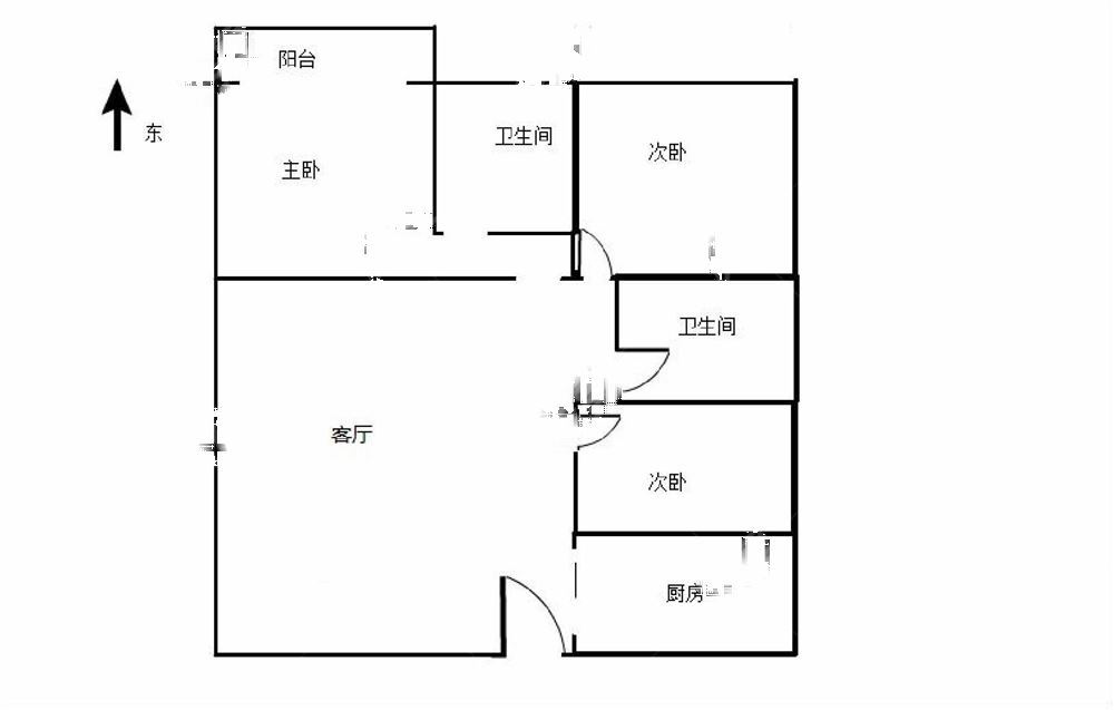 东泰花园二区户型图