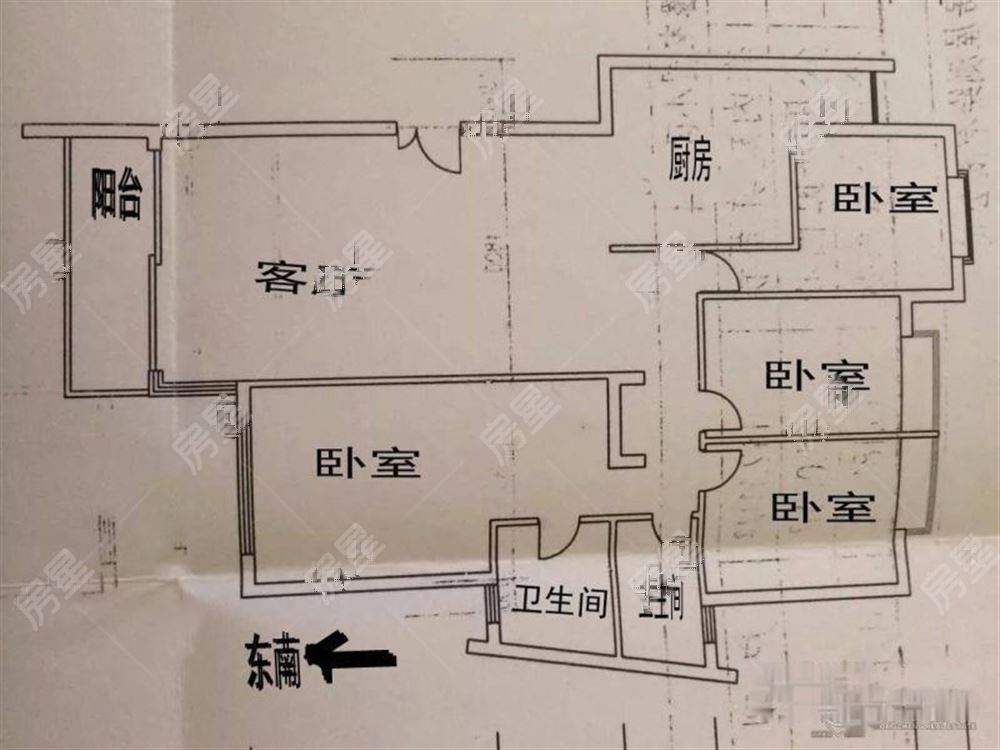 温馨家园户型图