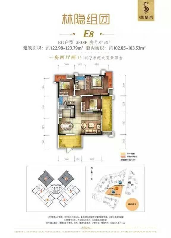 保利凤凰湾户型图