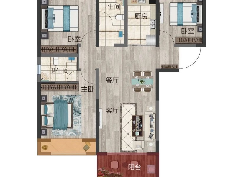 浩创半山云府户型详情