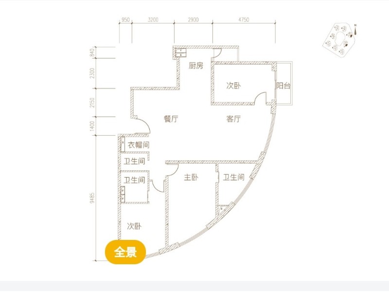 江东永和府在售户型图信息-昆明房星网