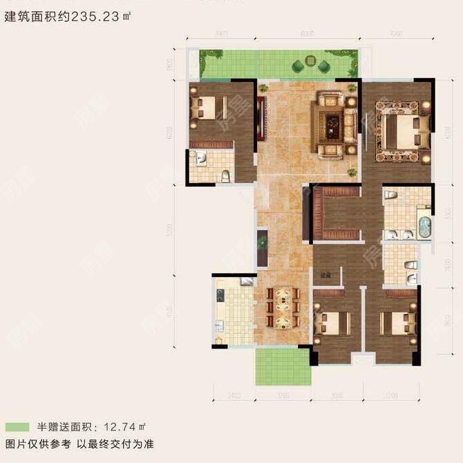 东湖世家在售户型图信息-昆明房星网