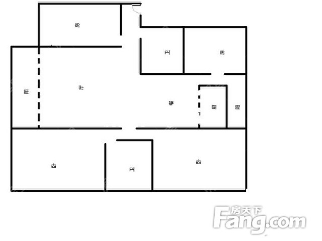 高新区品质小区西秀园4房2卫 125平米 136万