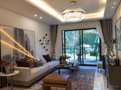 经开区精装修大三房,板式小高层,一梯一户,客厅