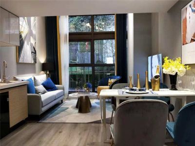 环边 小菜园立交桥 万彩城 精装上下两层公寓 全