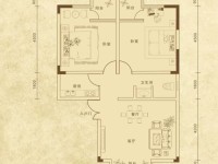 1室1廳1陽(yáng)臺(tái) 云上城一期戶型圖