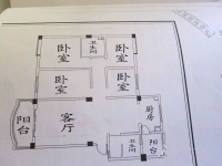 3室2廳2陽臺 云大小區(qū)戶型圖