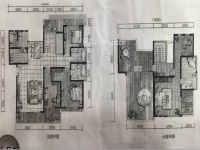 7室4廳1陽(yáng)臺(tái) 銀海暢園東區(qū)別墅戶型圖