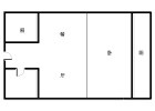 1室1廳1陽臺(tái) SOHO俊園戶型圖