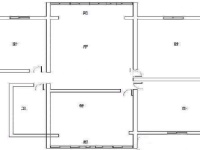 3室2廳1陽臺 金實小區(qū)耀實園戶型圖