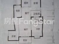 4室2廳2陽臺(tái) 天潤(rùn)康園戶型圖