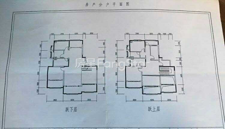 4室2厅2阳台 广电苑智园户型图