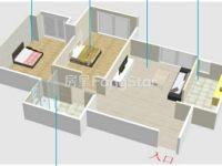 5室2廳2陽臺(tái) 名仕銀航戶型圖
