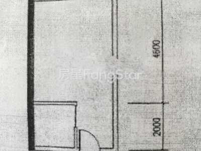 1室1廳1陽臺(tái) 寶海明珠戶型圖