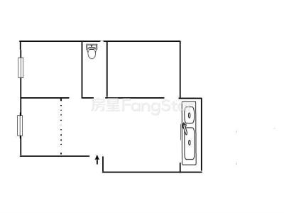 3室2廳1陽臺 石井小區(qū)戶型圖