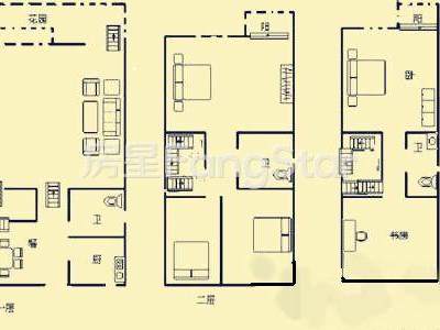 5室2廳2陽臺(tái) 西亞山莊