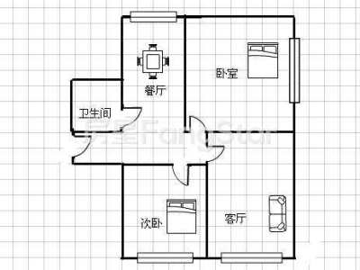 2室2廳1陽臺 董家灣155號大院