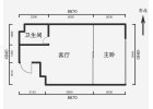 2室1厅1阳台 合金公寓公寓户型图