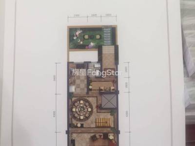 5室2廳5陽(yáng)臺(tái) 滇池ONE A16號(hào)地塊別墅戶型圖