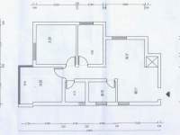 3室2廳1陽臺 興杰花園戶型圖