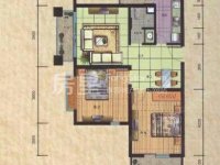 4室2廳2陽(yáng)臺(tái) 奧宸橙郡一期戶型圖