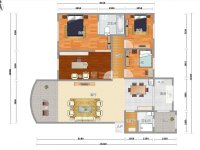 3室2廳2陽臺 云大小區(qū)戶型圖