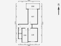 3室2廳1陽臺 東華小區(qū)戶型圖