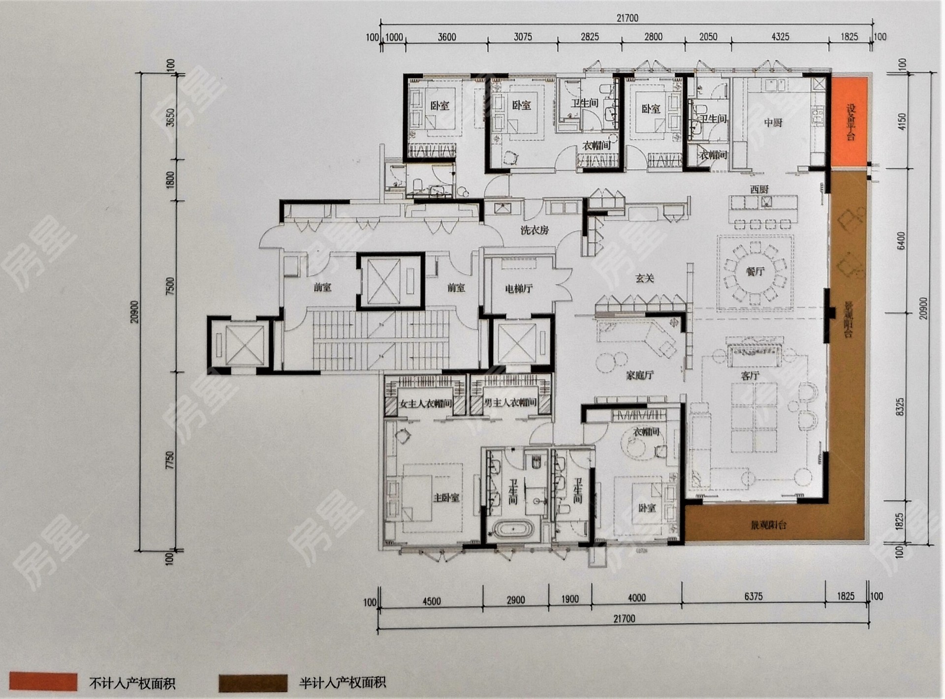 俊发逸天峰户型图图片