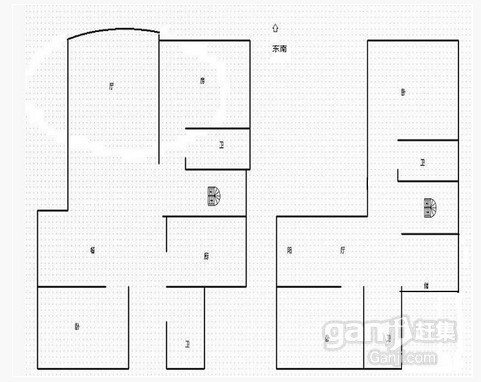 5室2厅2阳台 美璟欣城户型图