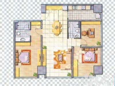 3室2廳 國(guó)際銀座