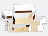 2室2廳1陽臺 匯都國際二期戶型圖