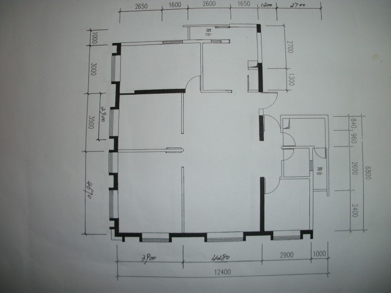 3室2廳1陽臺 正大紫都城戶型圖