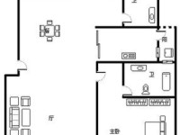 3室2廳1陽臺 煙草科技園戶型圖