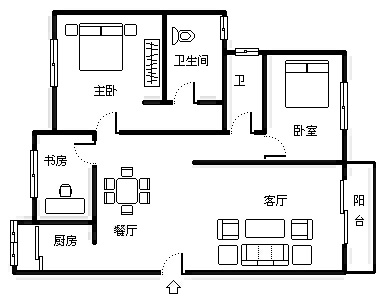 昆明万彩城公寓户型图图片