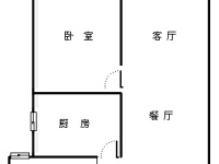 2室2廳2陽臺 廣福城雅福園戶型圖