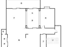 3室2廳2陽臺 新亞洲星云園戶型圖
