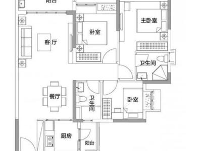 4室2廳2陽臺 光華花園
