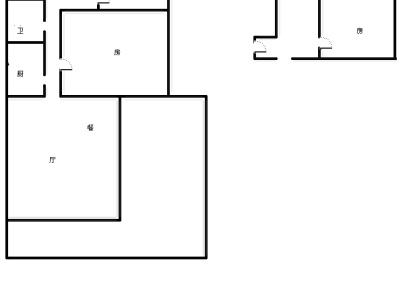 3室2厅1阳台 大溪地户型图