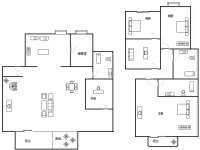 4室2廳3陽臺(tái) 北辰小區(qū)櫻花苑戶型圖