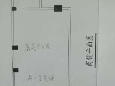 57㎡ 達陣廣場寫字樓戶型圖