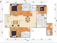 5室2廳2陽臺 翡翠灣戶型圖