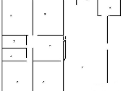 5室3厅2阳台 军安组团（人民西路132号）户型图