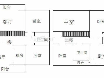 4室2厅2阳台 金水湾户型图