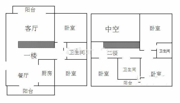 5室2廳3陽臺 金水灣戶型圖